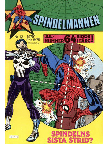 Amazing Spiderman #129 Sweden 1979