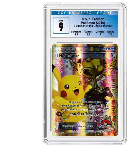 why cgc trading cards pokemon crop